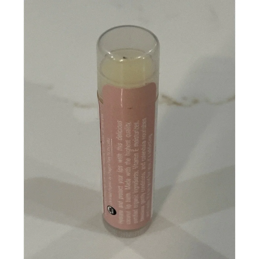 milk + honey Organic Hydrating Coconut Lip Balm Dry & Chapped Lips 0.15 oz NEW